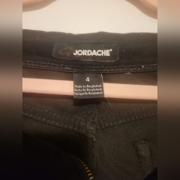 JORDACHE BLACK JEANS SIZE 4 - Picture 3 of 4